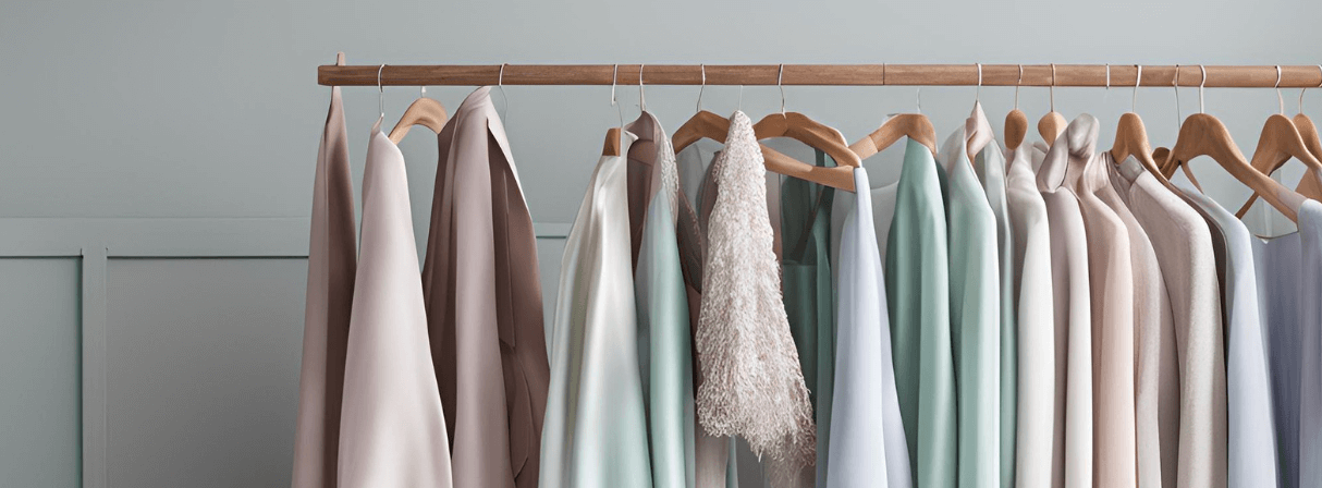 Light summer wardrobe capsule closet